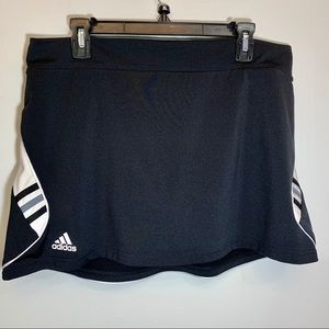 Adidas stretch sports skirt with built in shorts